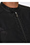 معطف رجالي أسود ONSMIKE PU RACER JACKET OTW NOOS - 4