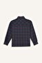 Boy's Overshirt Fit Polo Neck Checkered Long Sleeve Shirt G1967A825Au - 5