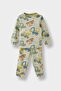Pajama Set Vehicle Printed Long Sleeve Top Long Bottom Baby Boy F0546A525Au