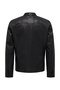 معطف رجالي أسود ONSMIKE PU RACER JACKET OTW NOOS - 7