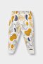 Regular Fit Crew Neck Cotton 2-Piece Set Dinosaur Printed Sweatshirt Sweatpants Baby Boy F02 - 2