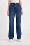 90's Wide Leg High Waist Long Jean Pants D6609Ax25Sp