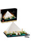® Architecture Cheops Pyramid 21058 - Collectible Construction Set for Adults (1476 Pieces)