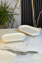 2-Piece Porcelain Oval Presentation Plate & Food Appetizer Salad Serving Set - 4