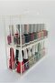 2-Tier 4-Drawer 32-Piece Nail Polish Stand Plexiglass - 2