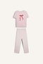 Pajama Set Regular Fit Short Sleeve Top Long Bottom F9909Ax25Au - 8