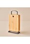 Miron 6-Piece Cutting Board with Stand Natural (16X5X30 cm) - 2