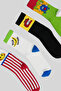 4 Pairs of Children's Socket Socks - 4