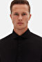 Ds Groom Slim Fit Black Italian Lapel Dobby Long Sleeve Easy-Iron Breathable Four Seasons - 3