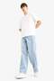Barrel Fit Wide Leg Jean Trousers F8479Ax25Au - 3