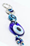 Rahim Beaded Patterned Bead Handmade Glass Evil Eye Beaded Keychain - 6