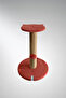 لوح خدش للقطط باللون المرجاني - 4