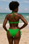 Strapless Textured String Bikini Set - 2