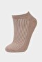 Women's 5-Pack Cotton Booties Socks F5655Axns - 6