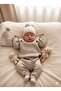 Baby Boy Knitwear Selani̇k Knitted Hat Winter 3-Piece Set - 6