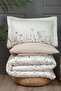 Printed Cotton Satin Duvet Cover Set - Kristin - 3