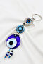 Rahim Beaded Patterned Bead Handmade Glass Evil Eye Beaded Keychain - 7