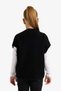 Oversize Wide Fit V-Neck Knitwear Sweater for Girls F2625A825Au - 5