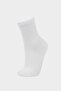 Women's 3-Piece Cotton Socks F5600Axns - 4