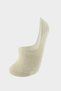 Women's Basic Plain Invisible 3-Piece Cotton Ballerina Socks T6922Azns - 2