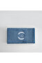 Deep Hand Face Towel 100% Organic Cotton Embroidered Dark Blue 50x90 Cm - 3