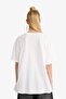 Oversized Wide Fit Crew Neck Printed Short Sleeve T-Shirt F8005Ax25Au - 8