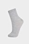 Women's 3-Piece Cotton Socks F5600Axns - 2