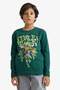 Teenage Mutant Ninja Turtles:Mutant Mayhem Crew Neck Back Print Long Sleeve T-Shirt Boy - 5