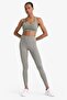 Shaping / Sculpting High Waist Stretchy Fabric Basic Sports Leggings B4147Ax25Au - 2