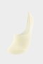 Women's Basic Plain Invisible 3-Piece Cotton Ballerina Socks T6922Azns - 4