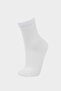 Women's 3-Piece Cotton Socks F5600Axns - 3