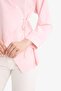 Regular Fit Shirt Collar Front Tie Poplin Long Sleeve Shirt Tunic F8347Ax25Au - 4