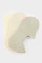 Women's Basic Plain Invisible 3-Piece Cotton Ballerina Socks T6922Azns - 5