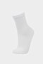 Women's 3-Piece Cotton Socks F5600Axns - 2