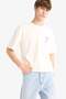 100% Cotton Looney Tunes Boxy Fit Relaxed Fit Crew Neck Back Printed Short Sleeve T-Shirt E9311Ax25A - 4