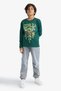 Teenage Mutant Ninja Turtles:Mutant Mayhem Crew Neck Back Print Long Sleeve T-Shirt Boy - 2