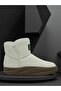 24K379 Women's Inner Wool Comfort Sole Boots Beige - 8