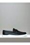 P.Cardin 191074 Genuine Leather Men's Loafer Ballet Flats Black - 8