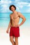 Men's Red Swim Shorts Swimsuit 3803