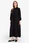 Shirt Collar Long Sleeve Maxi Dress F0350Ax25Au - 3