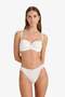 100% Cotton Lace Detailed Brazilian Panties F6141Ax25Au - 2