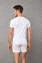 Men's 90% Cotton 2 Pack Round Neck Short Sleeve T-Shirt 2800 - 4