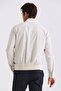 Stone Comfort Fit Stand Collar Front Zipper Seasonal Coat - 4