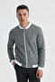 Black Slim Fit Cotton College Seasonal Coat - 2
