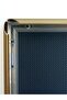 إطار من الألومنيوم قابل للطي بزاوية 25 مم A1 (60x85) ذهبي - 4