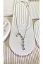 Shooting Star C Letter Steel Necklace - 2