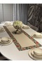 Linen 6-Piece Havin Pattern 6 American Serving & 1 Runner - 6 Napkins - 4