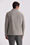 Khaki Comfort Fit Shirt Collar Seasonal Coat - 4