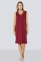 Women's Lace V-Neck Nightgown 3285/Burgundy