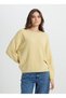 Relaxed Yellow Sweater Women's W242710200 Yellow Knitwear-Cardigan - 4
